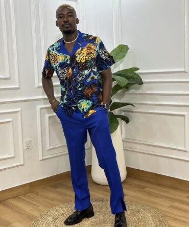 KDA MENS HAWAIIAN 2 PIECE SET