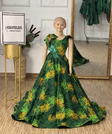 KDA CHILDREN FLARED DRESS