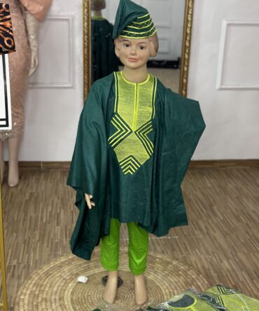 KDA KIDS AGBADA SET